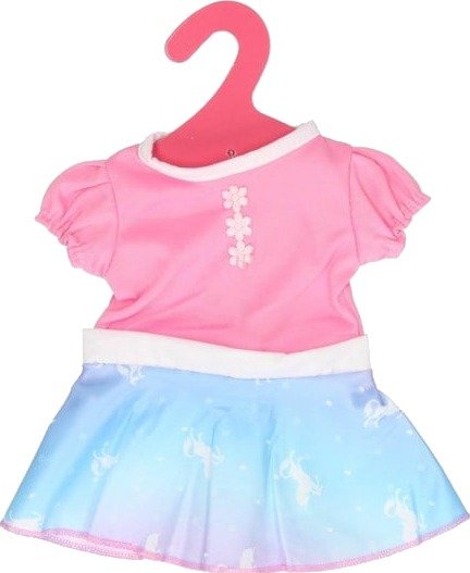 Baby Rose Kjole Til Dukke 40–45 cm H