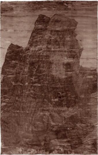 Ryetepper   Aranga Super Soft Fur mørkebrun Størrelse: 160 x 230 cm