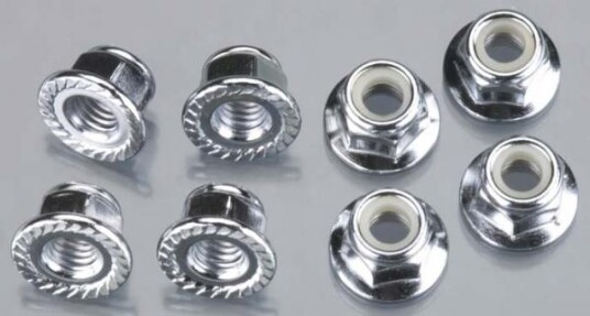 Traxxas 5147X Nuts 5mm Flanged Nylon Locking E-Maxx Traxxas 5147X Nuts 5mm Flanged Nylon Locking E-Maxx
