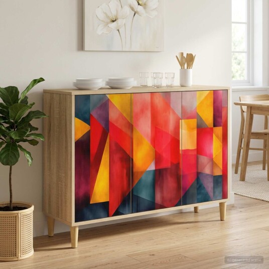 vidaXL Serviesskap HEESCH Sonoma 102 x 33 x 75 cm Konstruert tre