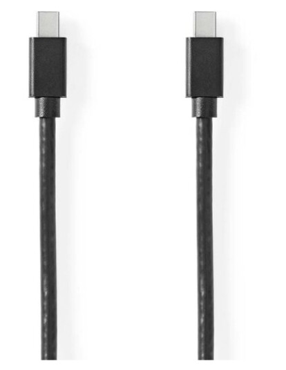 Nedis Mini Displayport-kabel | DisplayPort 1.4 | Mini DisplayPort Han | Mini DisplayPort Han | 48 Gbps | Nikkel belagt | 2.00 m | Rund | PVC | Sort | Blister