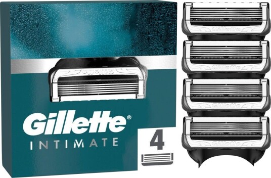 Gillette Intim 4 stk. Barberblad Intim barbering