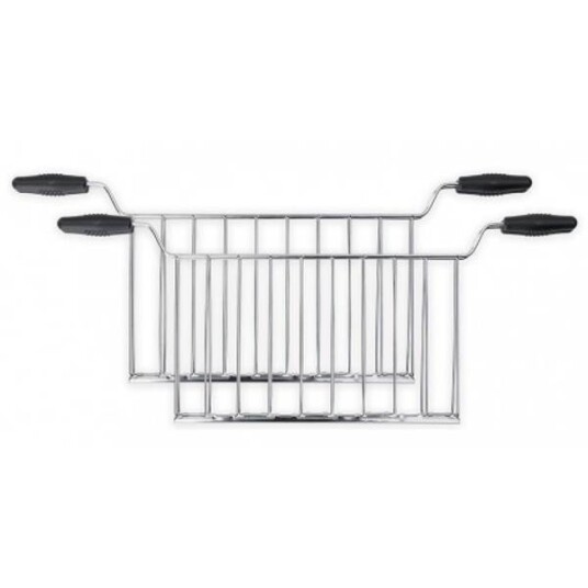 Smeg Toastrist 4 Skiver i Rustfritt Stål TSSR02