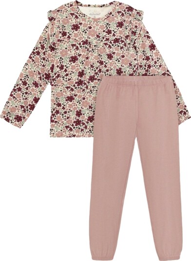 Minymo Pyjamas Ls Set Aop Beige 98