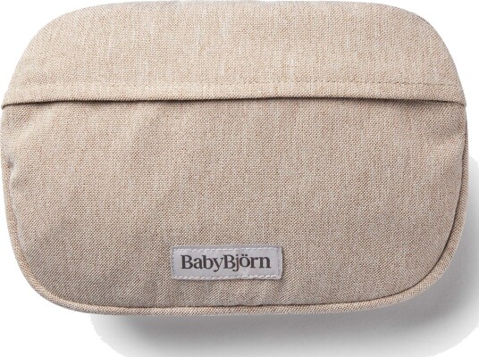 BabyBjörn Oppbevaringslomme Bæresele Vevd Light Beige Melange