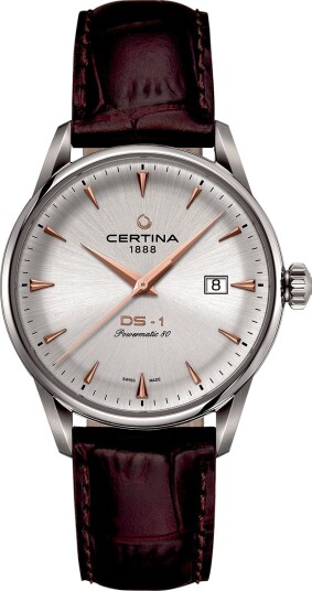 Certina DS-1 Powermatic 80 C0298071603101 - Herre - 40 mm - Analog - Automatisk - Safirglass Certina DS-1 Powermatic 80 C0298071603101 - Herre - 40 mm - Analog - Automatisk - Safirglass