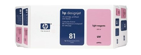 HP C4995A Skrivehode+rengjøringskit+blekkpatron lys magenta nr 81