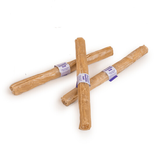 Presset Råhud Tyggerull 25 cm 85 g - Hundemat fra My Favourite Dog