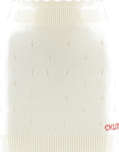 Chloé Dame Skjørt Hvit L, Chloé Dame Skjørt Hvit L,