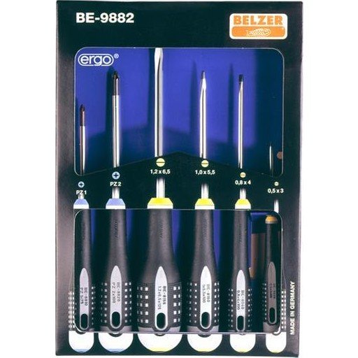 Bahco BE-9882 Ergo Skrutrekkersett 6 Deler 450g Bahco BE-9882 Ergo Skrutrekkersett 6 Deler 450g