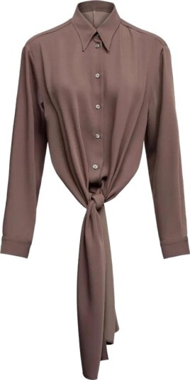 MM6 Maison Margiela Dame Bluser & Skjorter Brun M,