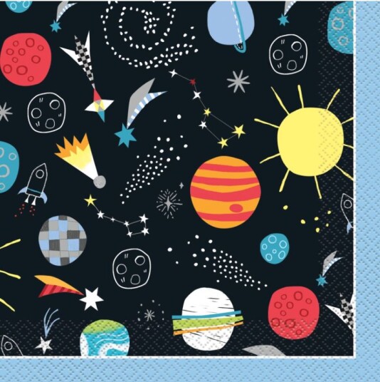 Servietter verdensrommet – Outer Space  pk/16