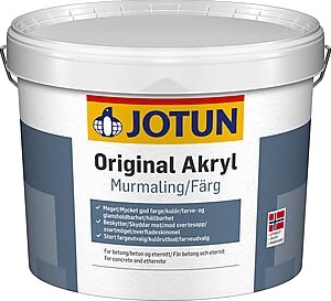 Jotun original akryl murmaling hvit 3 liter