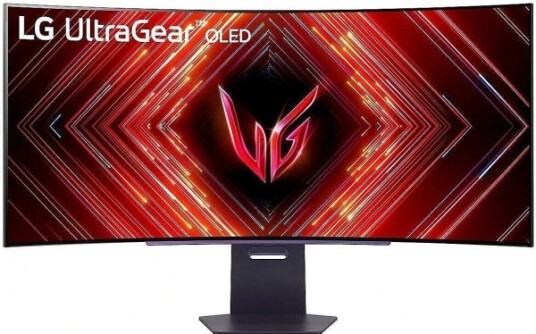 LG UltraGear 45" Curved Gaming OLED Skjerm 3440x1440 240Hz True Black LG UltraGear 45" Curved Gaming OLED Skjerm 3440x1440 240Hz True Black