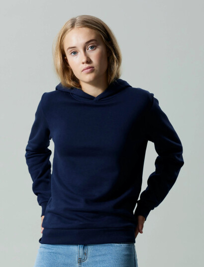 LMTD Nlnnizu Ls Bru Sweat W. Hood Noos Navy 146 152
