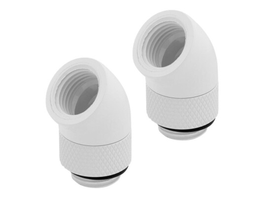Corsair Hydro X Series 45° Rotary Adapter - armatur for væskekjølesystem Corsair Hydro X Series 45° Rotary Adapter - armatur for væskekjølesystem
