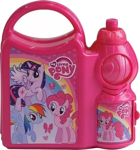 My Little Pony Matboks og Drikkeflaske Kombosett