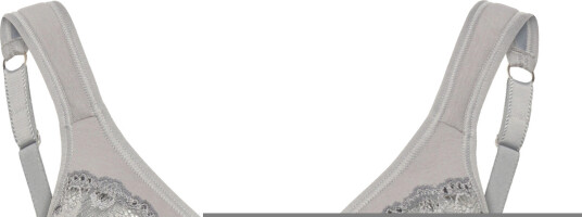 Swegmark Soft Organic Soft Bra Fairtade Grey 105 E