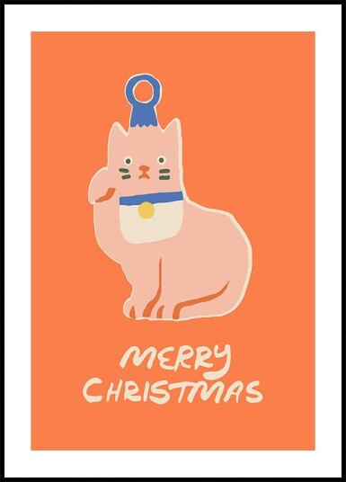 Happychristmasno57 Poster Plakat / 30x40cm
