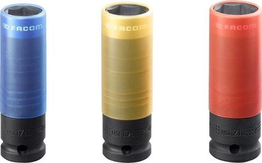 Facom Kraftpipesett Nsi.3 l 1/2", 17/19/21 mm