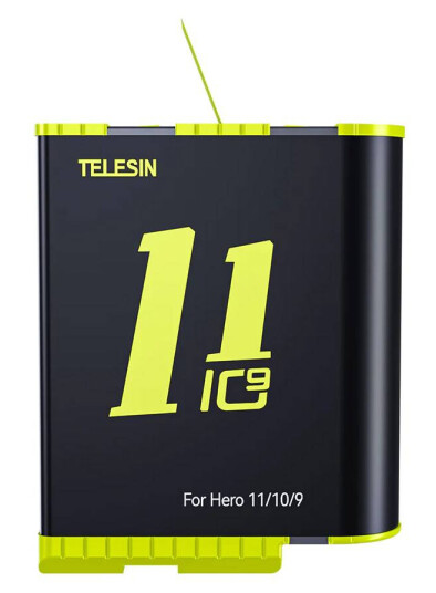 Telesin batteri for GoPro Hero 9/10/11 - 1750mAh