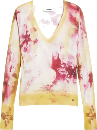 Desigual Dame Strikkevarer Flerfarget XL, Desigual Dame Strikkevarer Flerfarget XL,