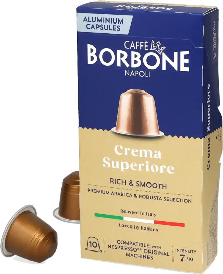 Caffè Borbone | Crema Superiore 10 kapsler til Nespresso®