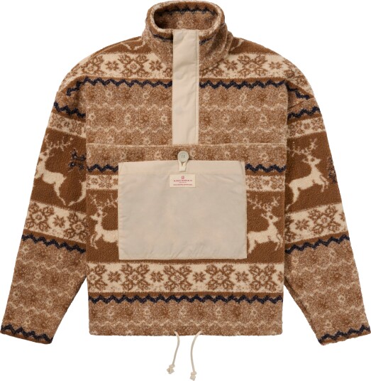 Amundsen Sports V Bond Tradition Fleece Womens Cowboy/Pattern M Amundsen Sports V Bond Tradition Fleece Womens Cowboy/Pattern M