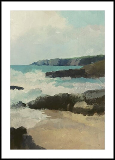 Rocky Beach Plakat / 100x150cm