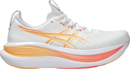 Asics Gel Nimbus 28 WHITE/SUN CORAL 42 Asics Gel Nimbus 28 WHITE/SUN CORAL 42