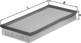 Luftfilter KNECHT LX 726 Luftfilter KNECHT LX 726