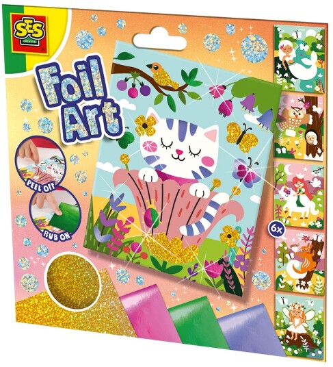 SES Creative Foil Stickers Forest Wonders Multi/patterned ONE SIZE SES Creative Foil Stickers Forest Wonders Multi/patterned ONE SIZE