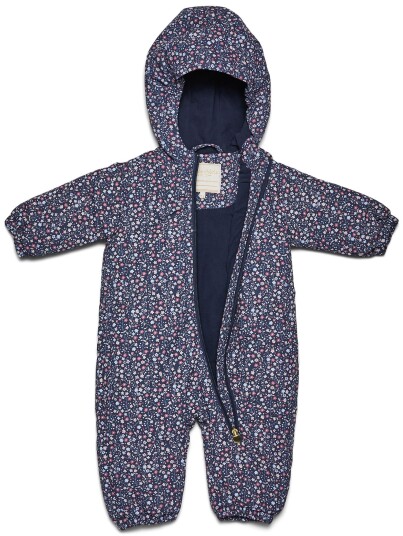 Petite Chérie Atelier Gisele Vinterdress Baby Navy Small Flower 86 Petite Chérie Atelier Gisele Vinterdress Baby Navy Small Flower 86
