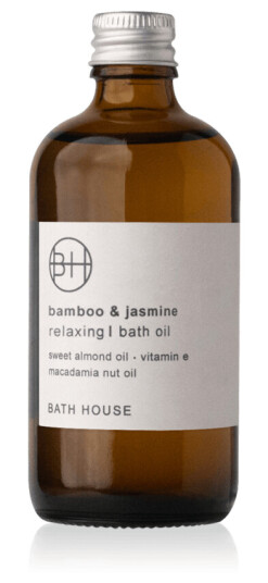 Bath House, Bath Oil Bamboo & Jasmine