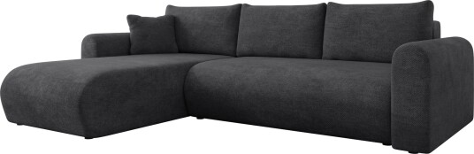 Tacon 3 seters sovesofa med divan svart