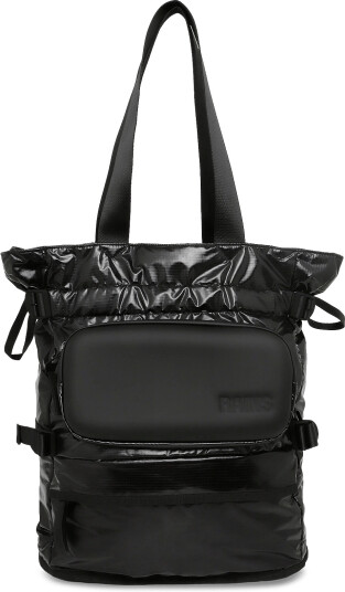 Rains Sibu Shield Tote Bag W3 Black ONE SIZE x 36.5