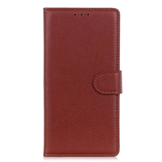 INCOVER Honor 90 PU Litchi Skin Flip Deksel med Lommebok - Brun