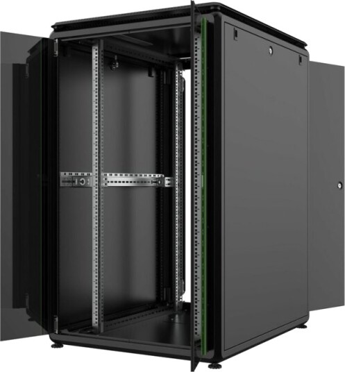 Lanview By Logon Data Line Rack Skap 800 X 1000 Mm Data Line Free-Standing Svart 26U 19"