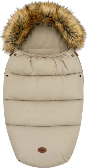 Mini Dreams Fleece Vognpose, Sand/Pels