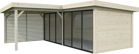 Hagestue Palmako Lenna 24,9 m2 Set 413 Slide