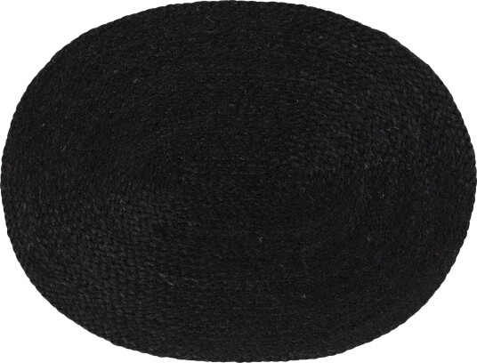 Dixie Elin bordbrikke oval Black