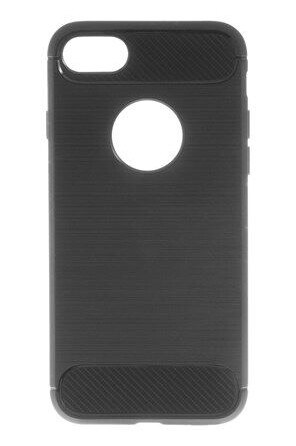 Insmat Carbon And Steel Style - back cover for mobile phone