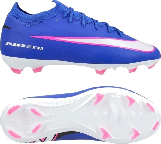 Nike Air Zoom Mercurial Vapor 16 Pro FG Attack   Blå/Hvit Barn   Gress (FG) størrelse 33
