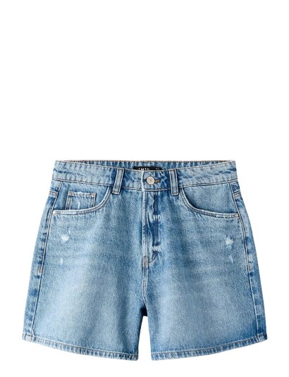 LMTD Nlfbirm Dnm Nw Mom Lc Shorts Noos Blue 170 LMTD Nlfbirm Dnm Nw Mom Lc Shorts Noos Blue 170