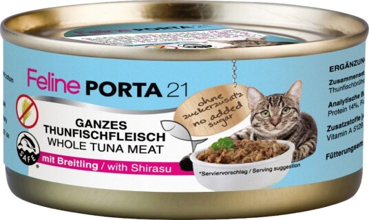 Feline Porta 21 Tunfisk Med Brisling 24 X 156 G