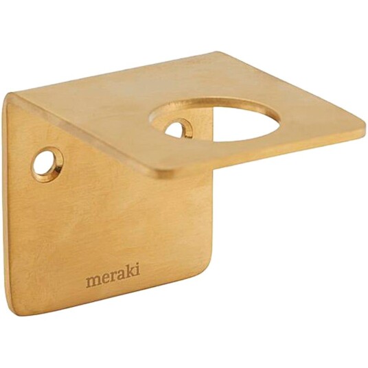 Meraki Wall Bracket Brushed Brass Finish Badbomber Badskum & Badolja