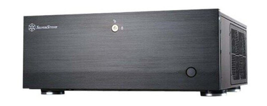 SilverStone Grandia GD07 Midi Tower Kabinett Svart med 5x3.5" og 4x5.25" brønner