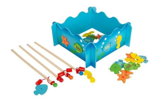 Small Foot Wooden Fishing Game Ocean