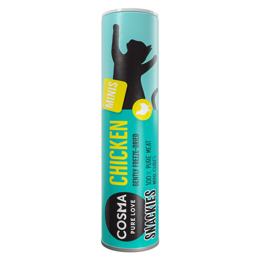 Cosma Snackies Minis Kylling 26 G