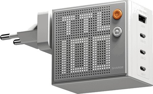 SHARGE Pixel 100W USB-C & USB-A Charger - White SHARGE Pixel 100W USB-C & USB-A Charger - White